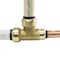 Apollo 3/4 in. x 1/2 in. x 3/4 in. Brass Push-to-Connect Reducer Tee FSBT341234 - alternate 2